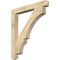Ekena Millwork Balboa Craftsman Rough Sawn Bracket, Douglas Fir, 4"W x 36"D x 40"H BKT04X36X40BOA04RDF - alternate 1